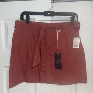 NWT PINK/CLAY color skirt!